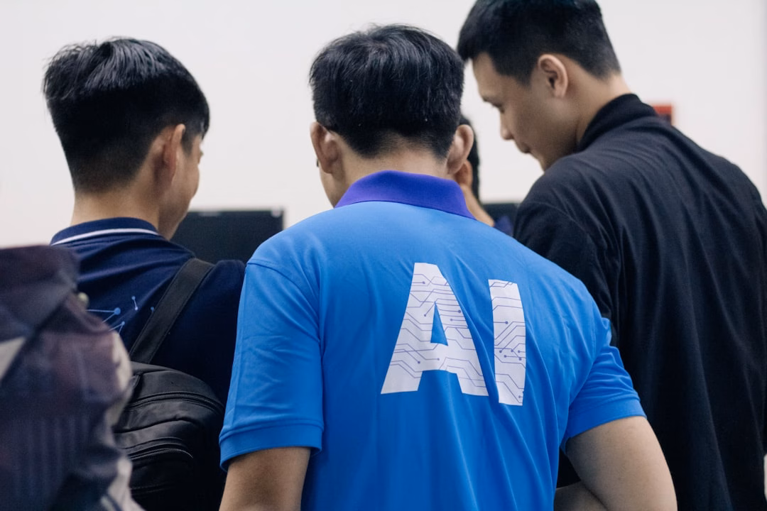 rise ai-powered brand identity — rise ai-powered brand identity — global team collaborating on brand strategy with AI on screen