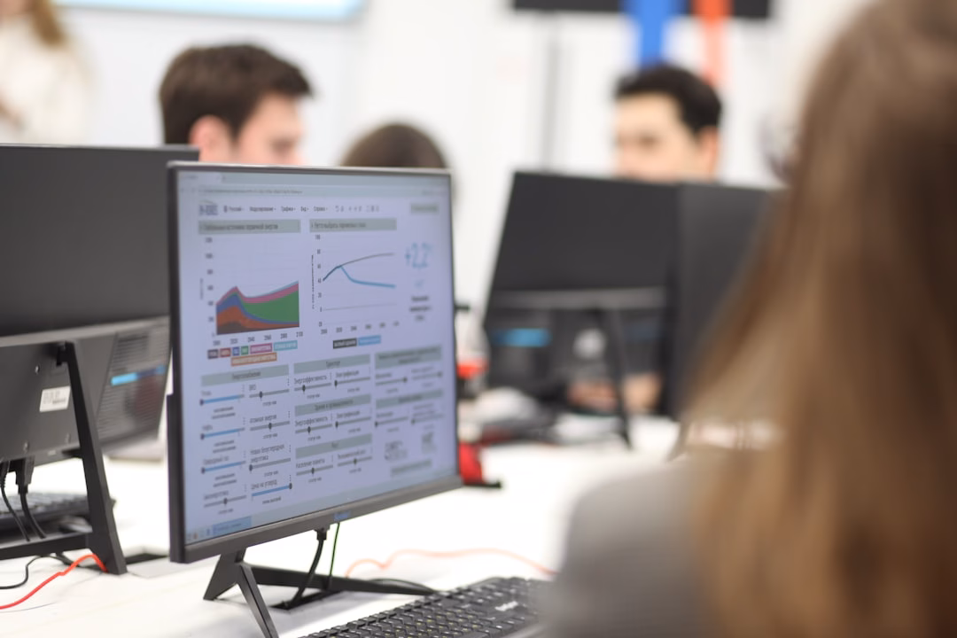 enterprise automation business operations — team monitoring dashboard with automation metrics and KPIs