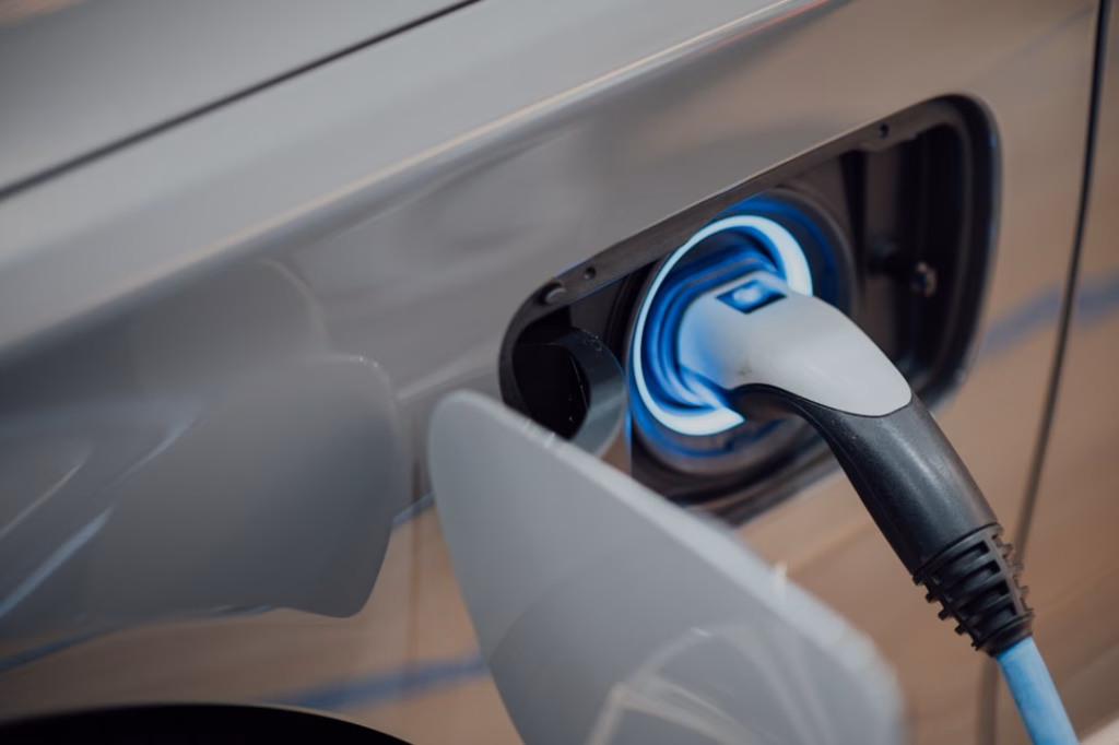 vehicle-to-grid technology turn electric — electric car charging station grid