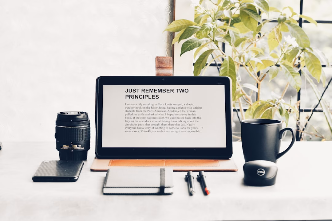 pension funds influence long-term — environmental, social, and governance principles illustrated with sustainability icons on tablet device